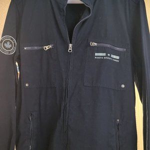 Roots 73 hooded jacket - dark blue